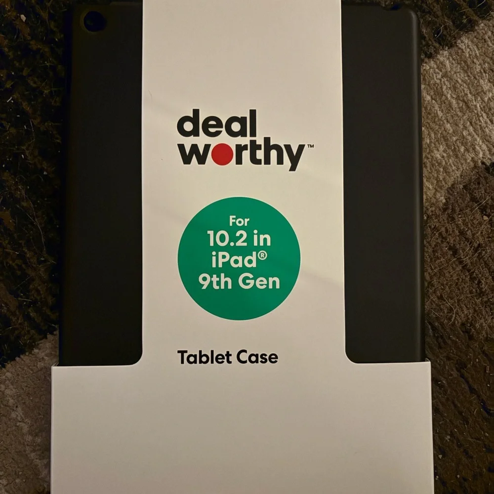 Black Tablet Case for iPad 9th Gen